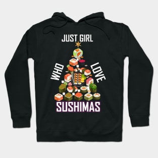 Just Girl Who Love Sushimas Hoodie